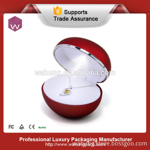 Creative design wedding led crystal light ring box (WH-4366)